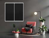 Tlaks Magnetic Curtains - Thermal Insulated Blackout Curtains - No Tools Installation - Designed in the U.S.A.